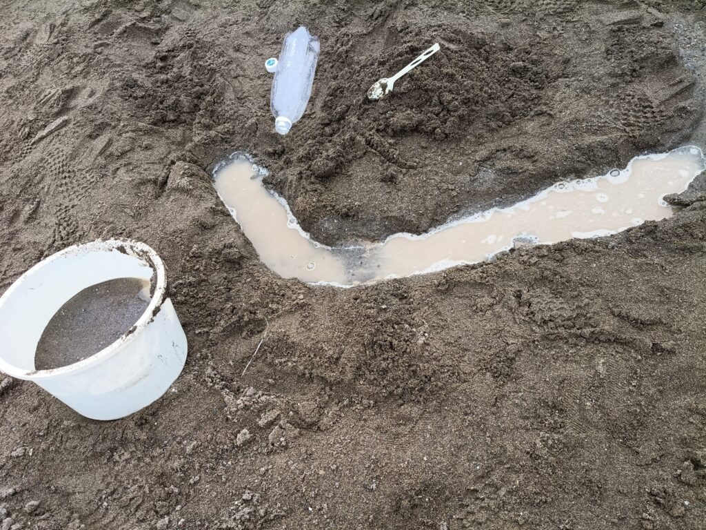 砂遊び